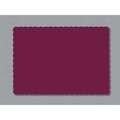 Smith Lee 9.5x13.5 Burgundy Scallop Edge Value Paper Placemates, PK1000 PP41008